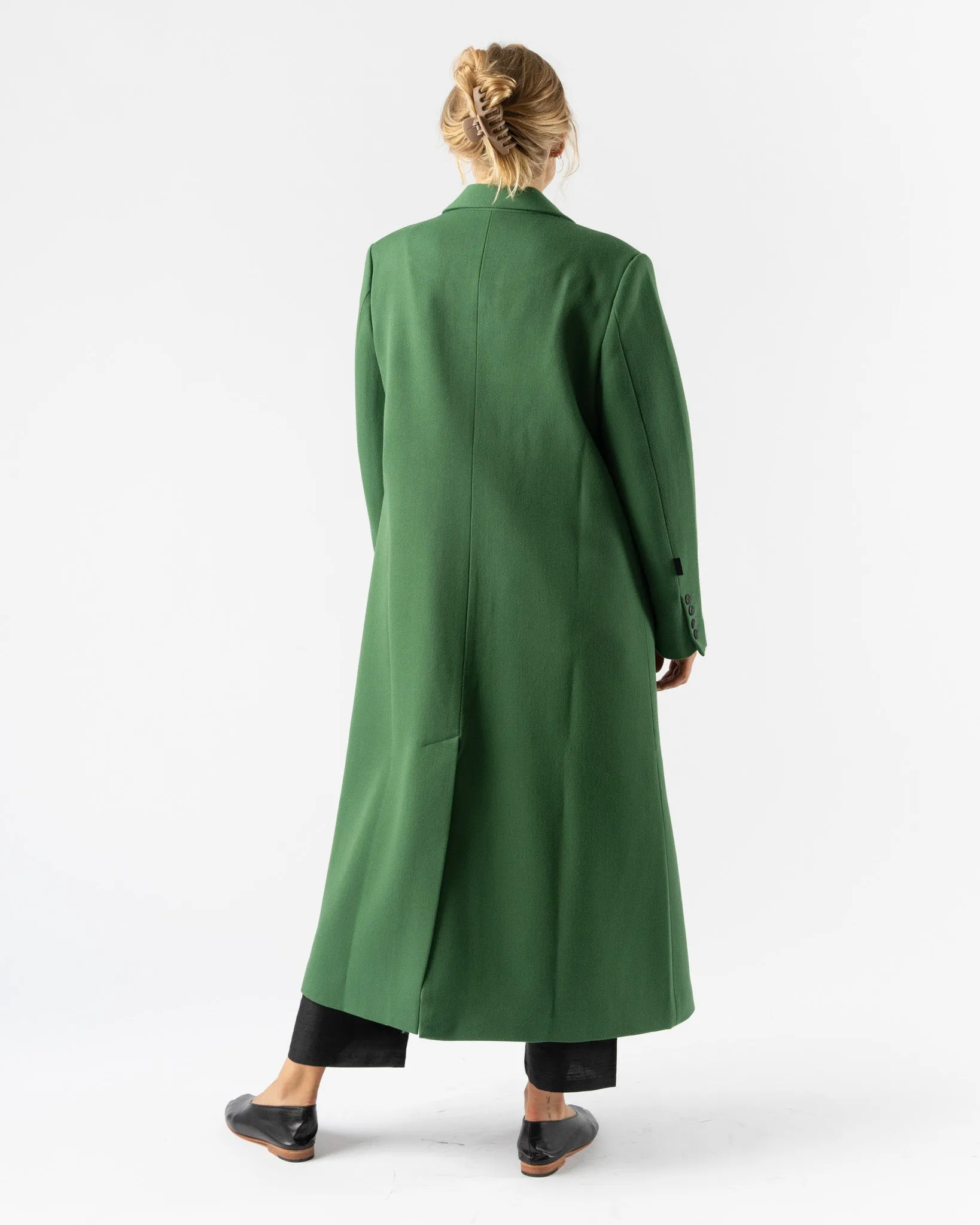 Cordera Light Wool Coat in Pino