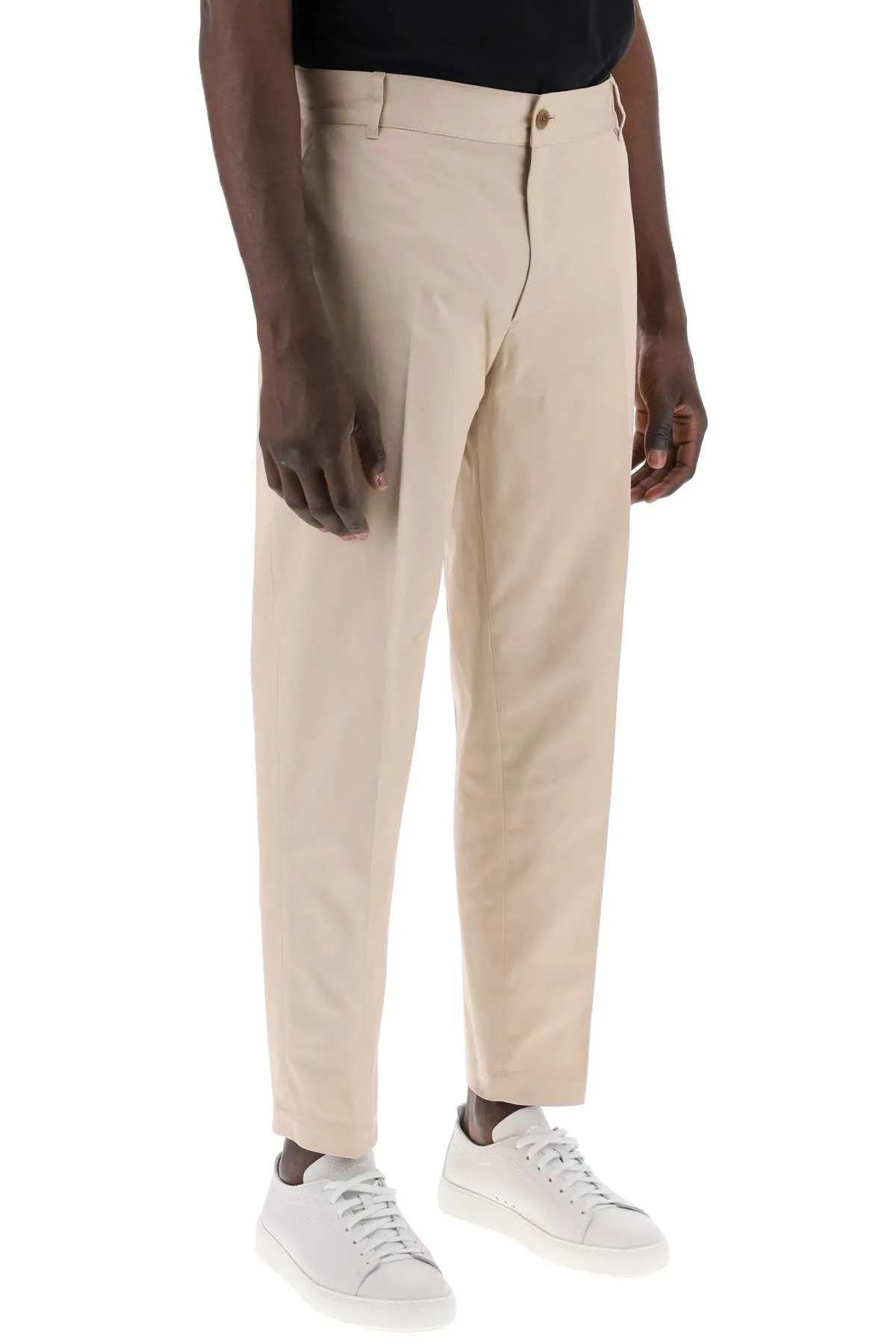 cotton gabardine chino pants