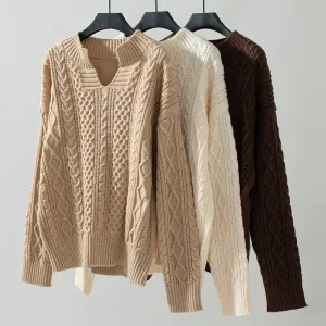 Cozy Cable Knit Sweater