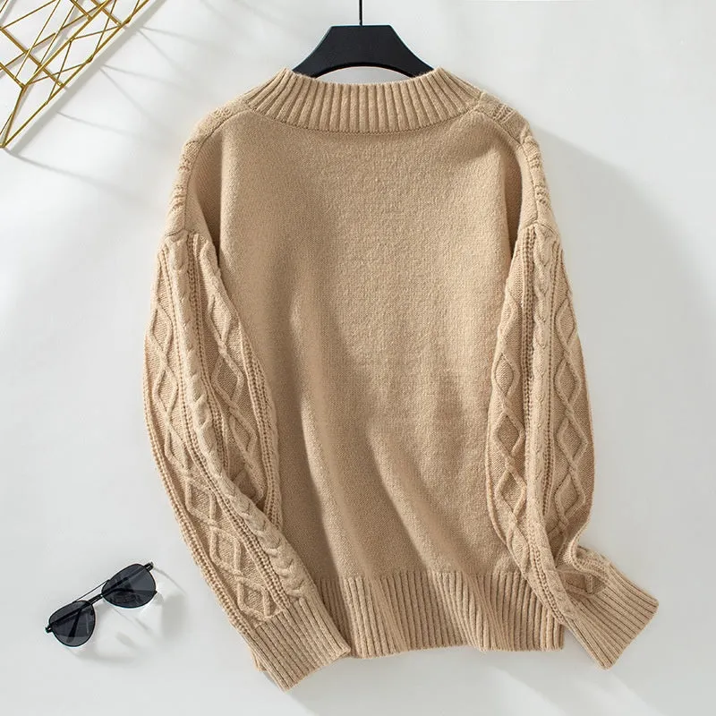 Cozy Cable Knit Sweater