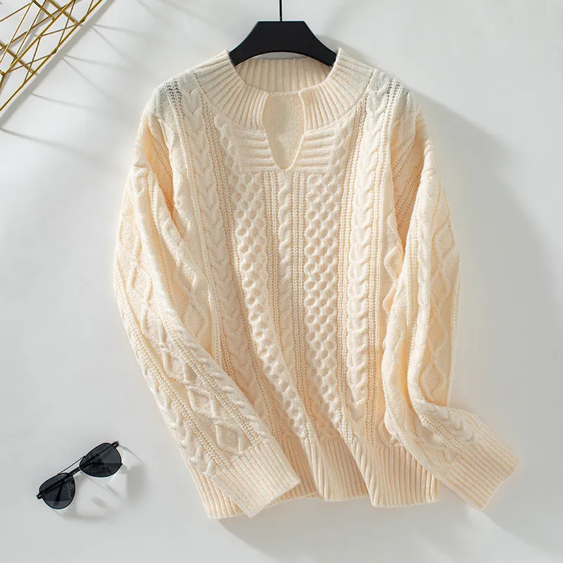 Cozy Cable Knit Sweater