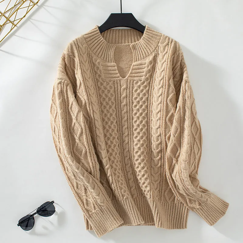 Cozy Cable Knit Sweater