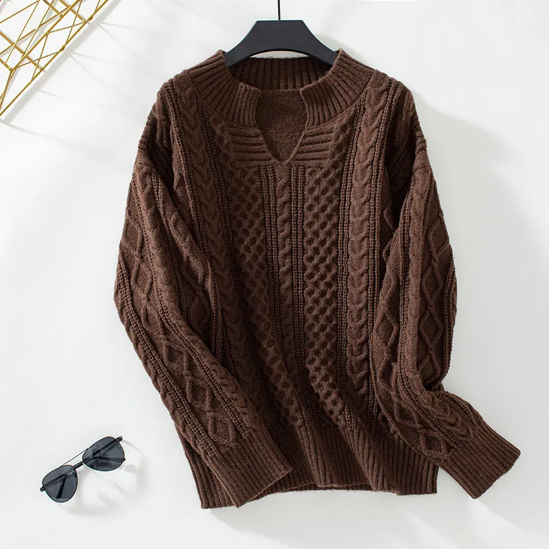 Cozy Cable Knit Sweater