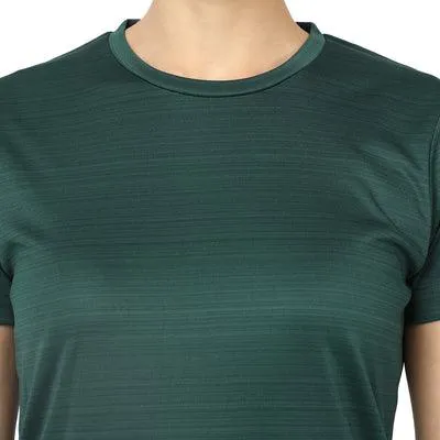 Crew Neck Tops | Women's | Bottle Green | KIBI Sports