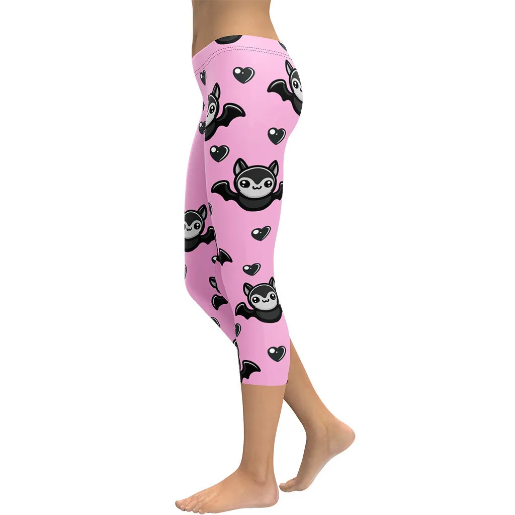 Cute Bats Capris