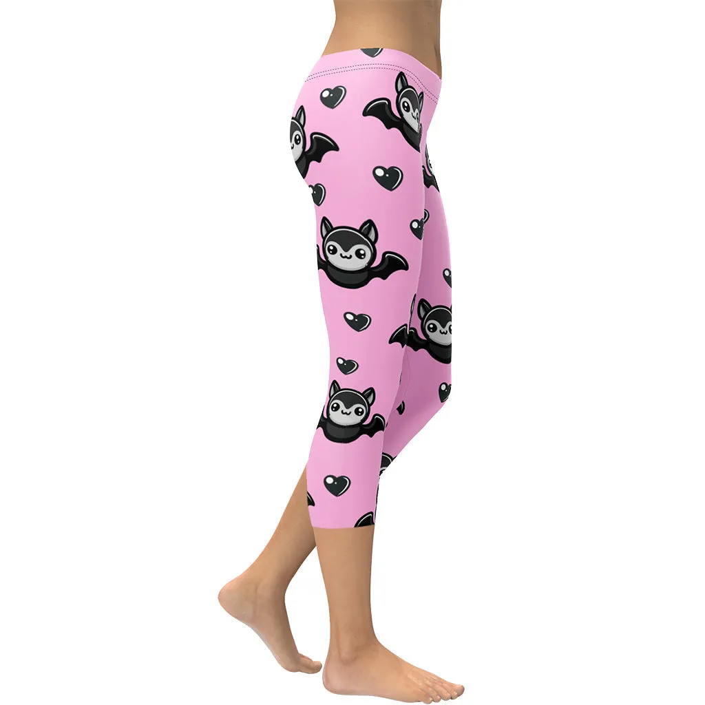 Cute Bats Capris