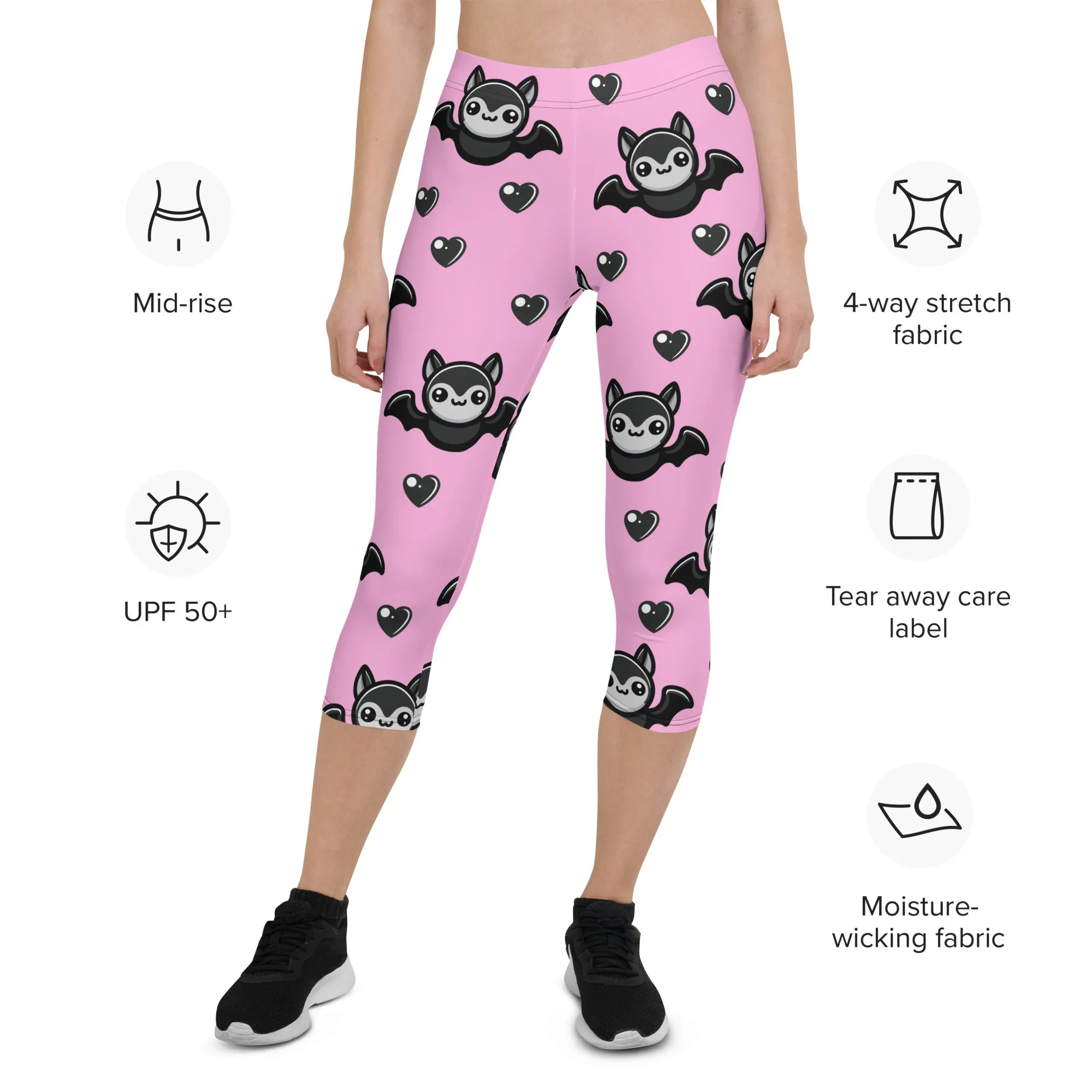 Cute Bats Capris