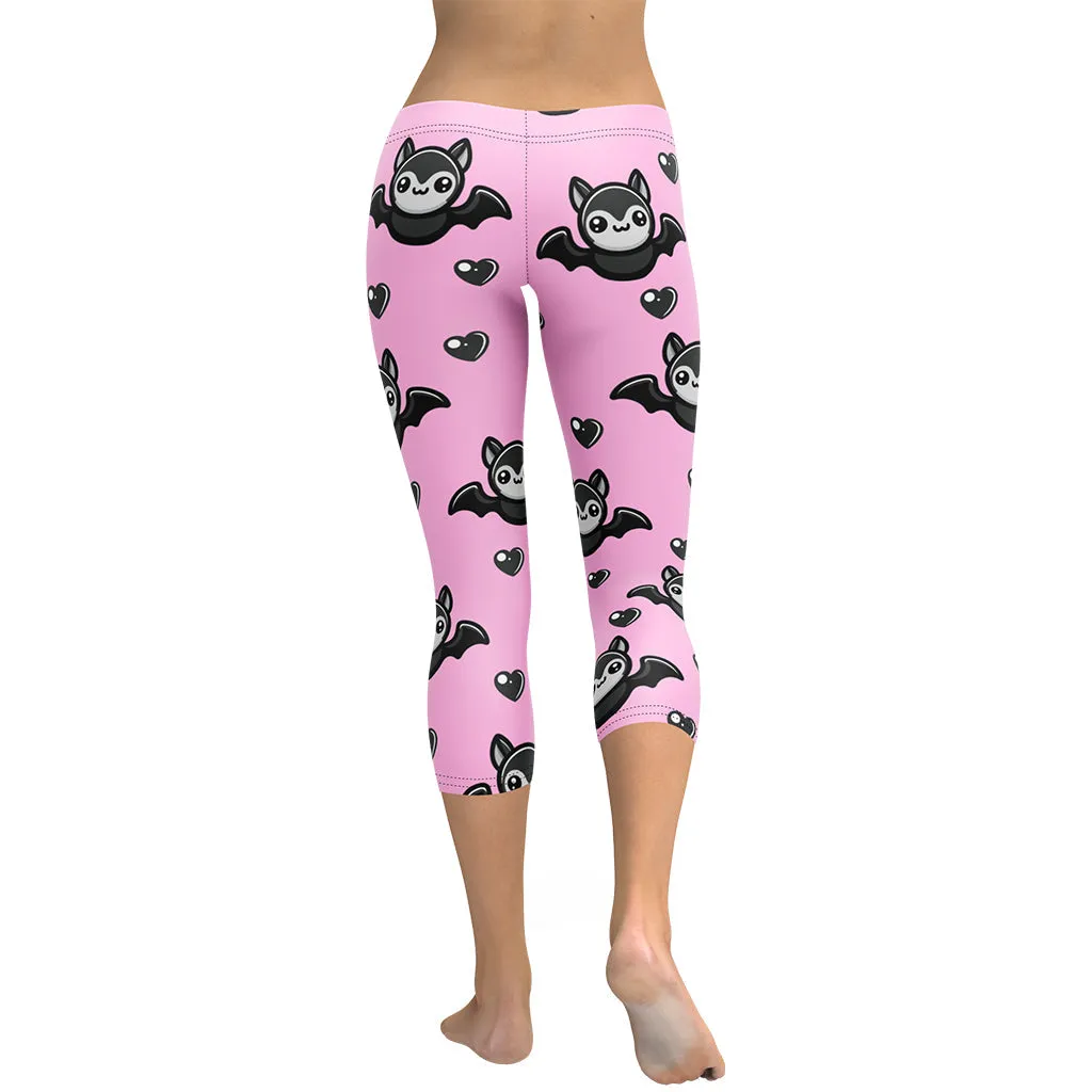 Cute Bats Capris