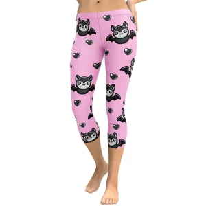 Cute Bats Capris