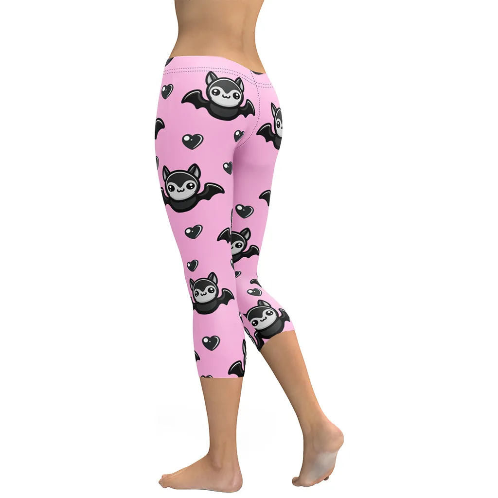 Cute Bats Capris