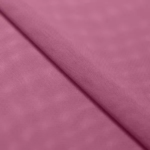 Dark Mauve Pink Power Mesh Nylon Spandex Fabric