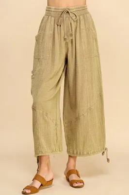 Della Parachute Pants in Camel