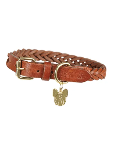 Digby & Fox Plaited Dog Collar