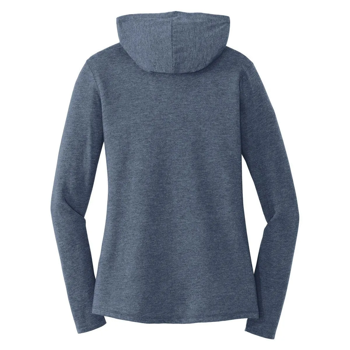 District Made Women's Navy Frost Perfect Tri Long Sleeve Hoodie