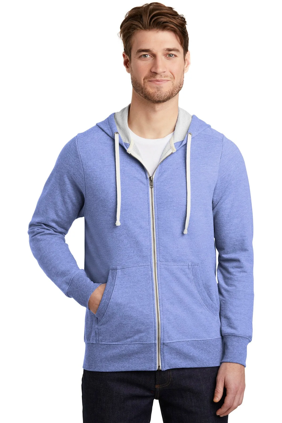 District ® Perfect Tri ® French Terry Full-Zip Hoodie. DT356