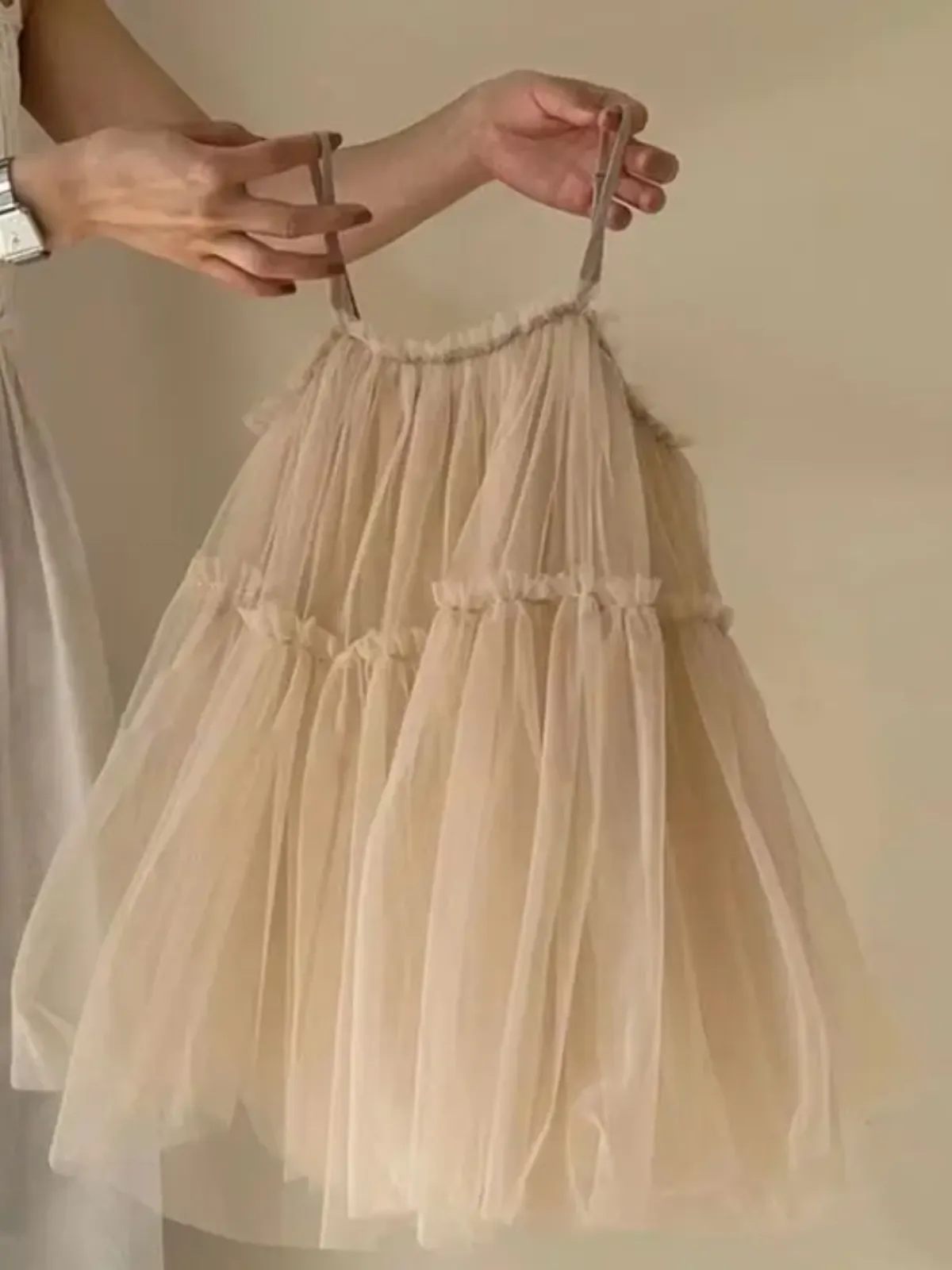 Dreamy Twirls Layered Tulle Dress