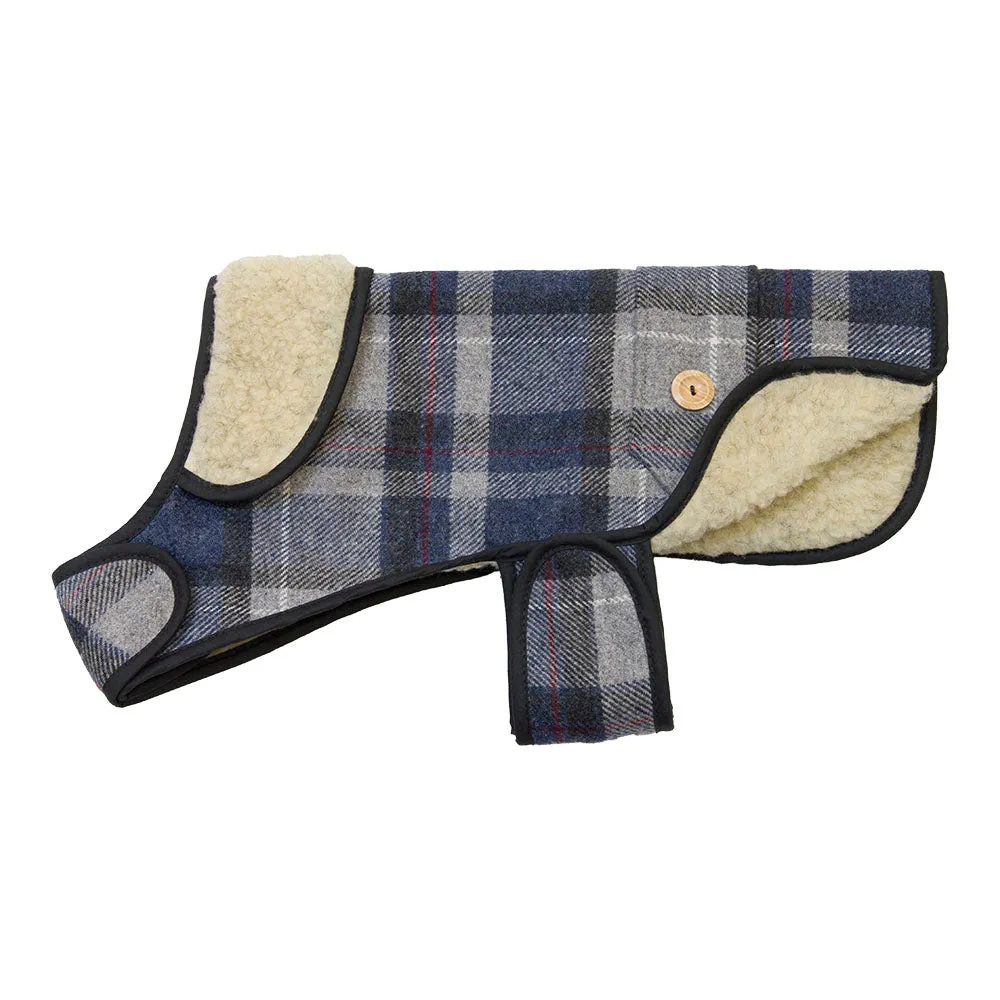 EARTHBOUND English Tweed Sherpa Dog Coat