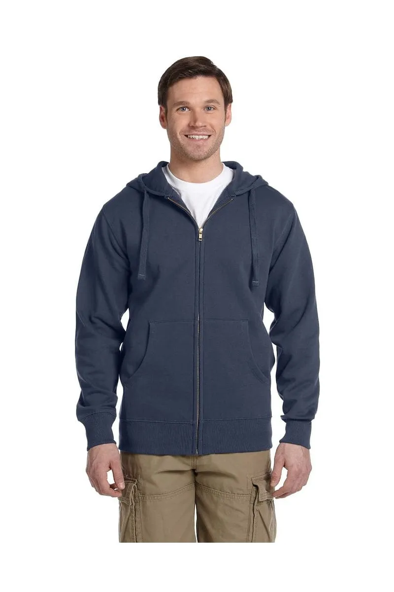 econscious EC5650: Men's 9 oz. Organic/Recycled Full-Zip Hood