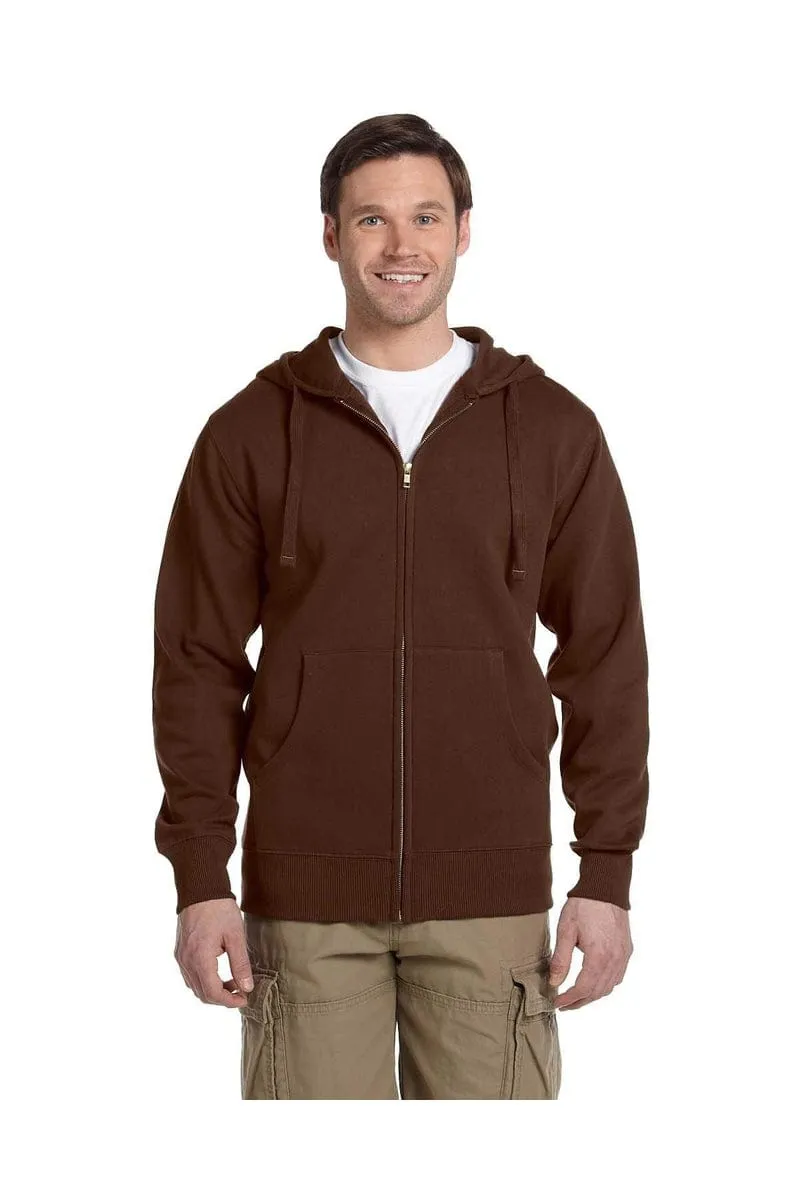 econscious EC5650: Men's 9 oz. Organic/Recycled Full-Zip Hood