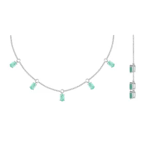 Emerald Layering Necklace