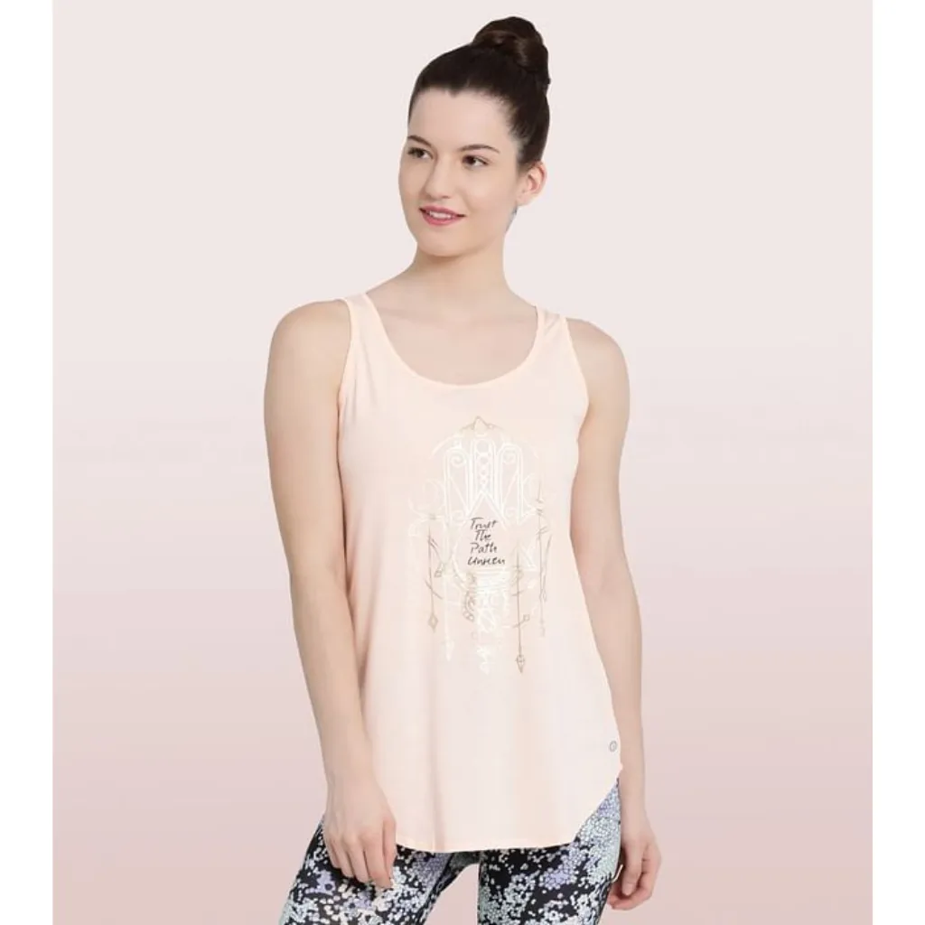 ENAMOR-E041 ATHLEISURE SWING TANK TOP