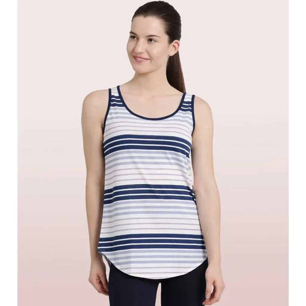 ENAMOR-E041 ATHLEISURE SWING TANK TOP