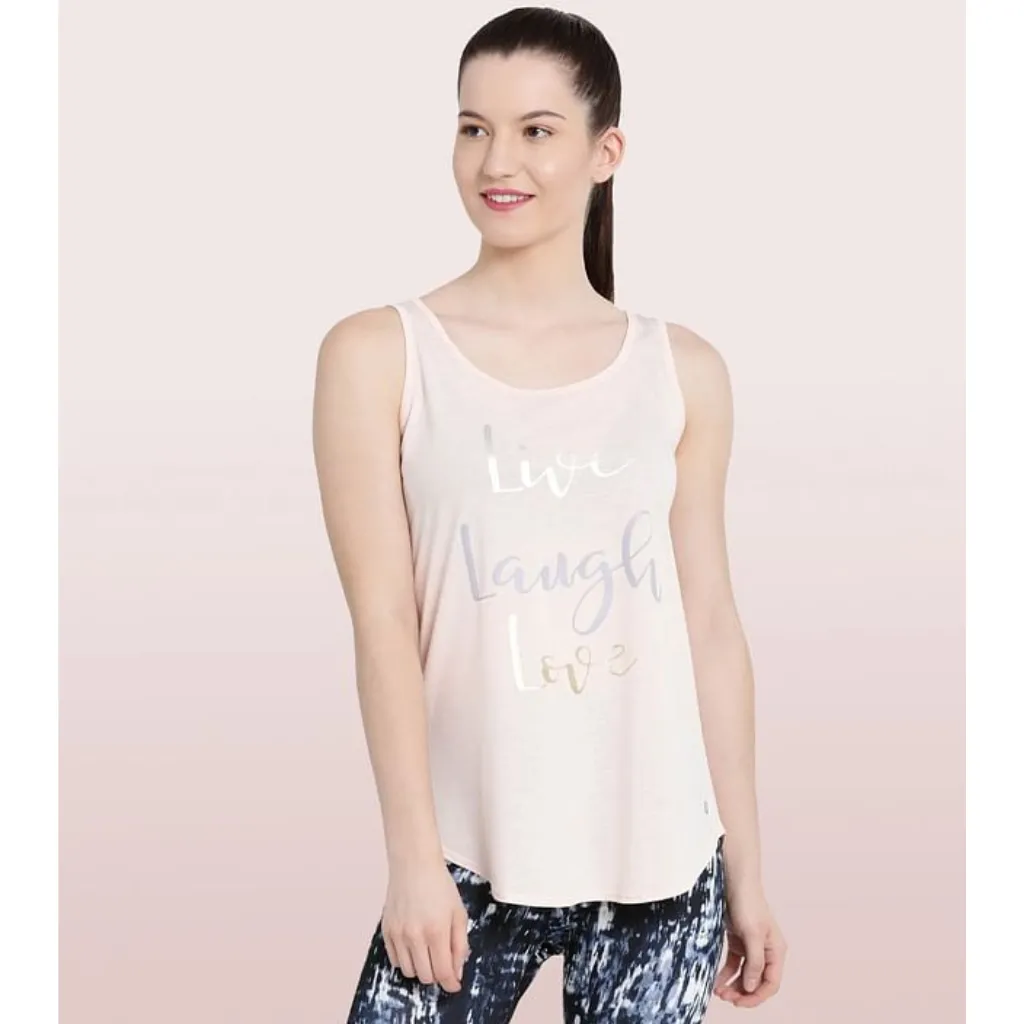 ENAMOR-E041 ATHLEISURE SWING TANK TOP