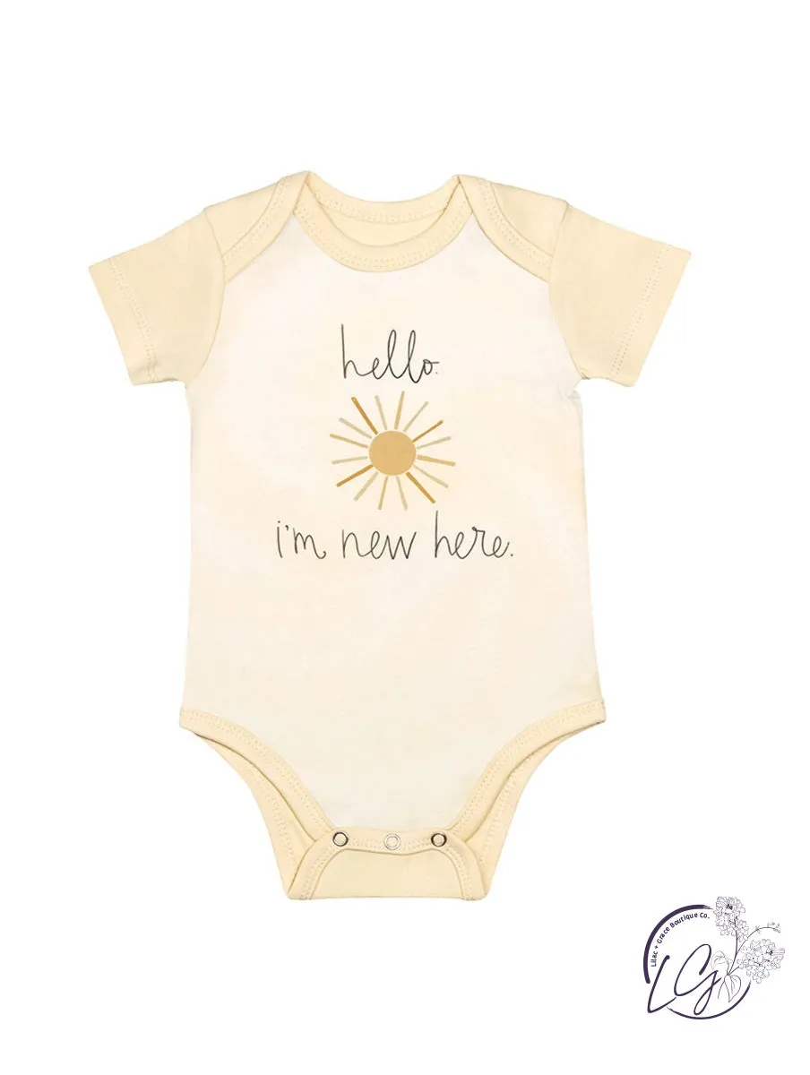 Endearing Sentiment Baby Onesies