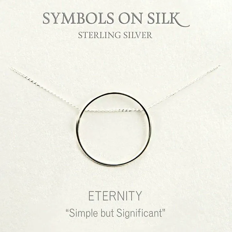 Eternity Necklace - Sterling Silver