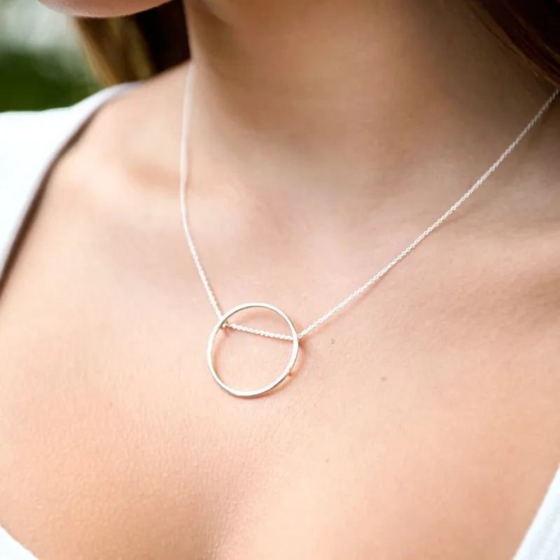 Eternity Necklace - Sterling Silver