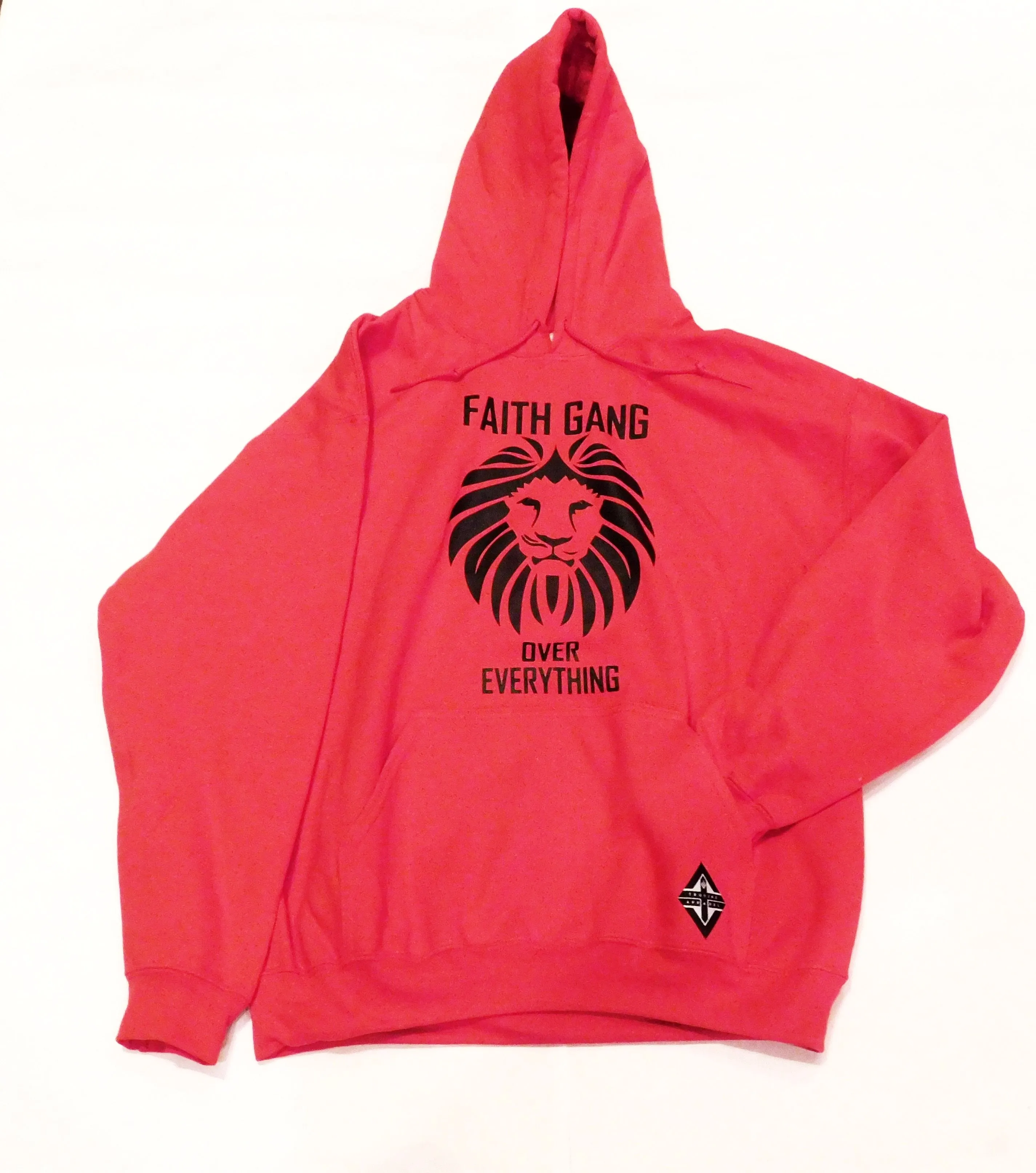 Faith Gang Over Everything Hoodie (multiple color options) Black Design