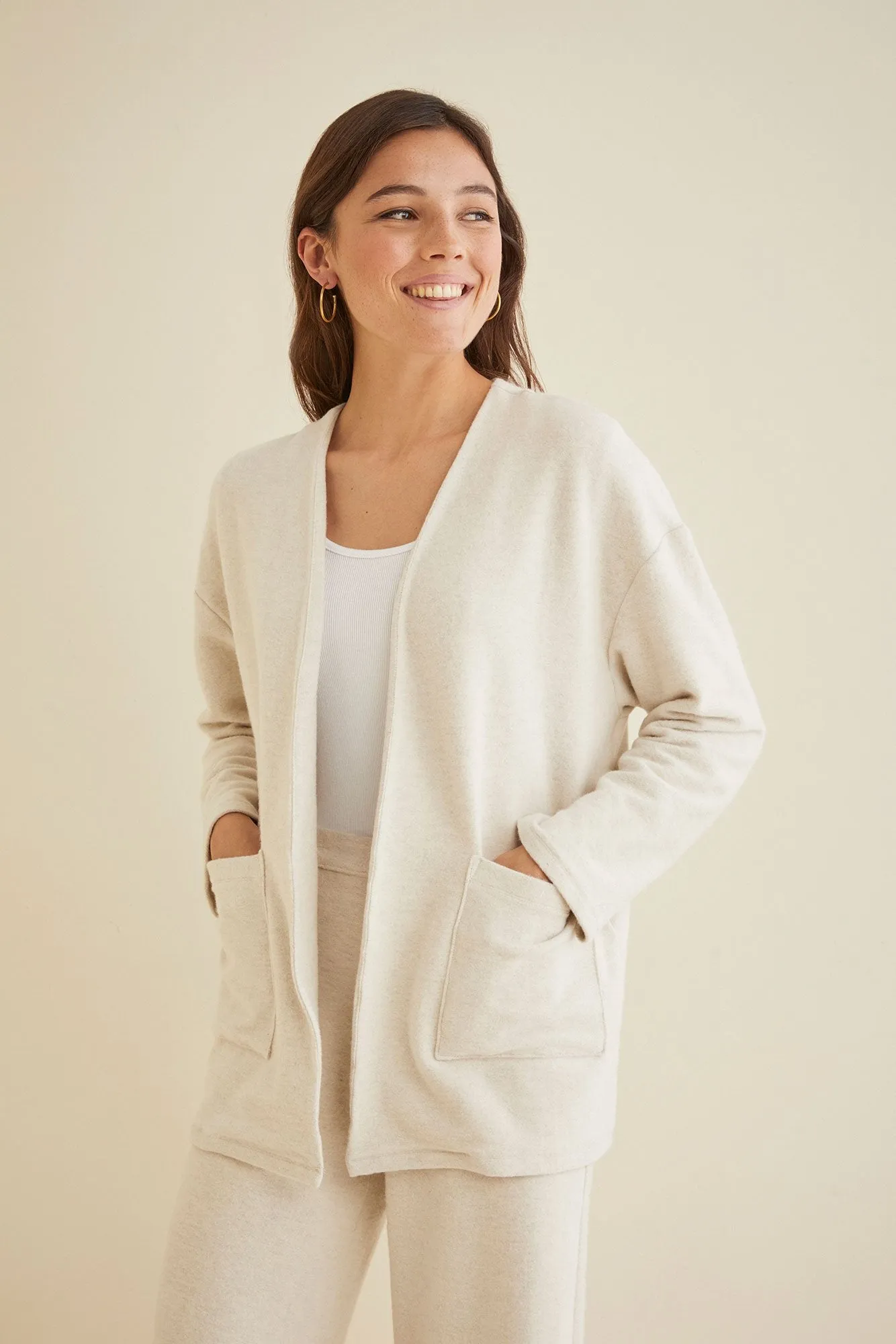 Fallon Nouveau Fleece Cardigan