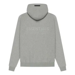 FEAR OF GOD ESSENTIALS Pullover Hoodie Dark Heather Oatmeal