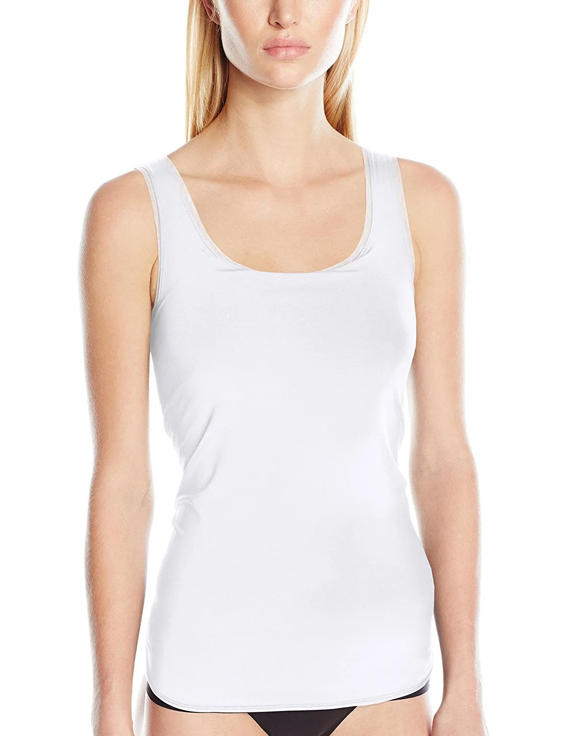 Flexees Women's Maidenform Shapewear Undercover Slimming Firm Control Tank