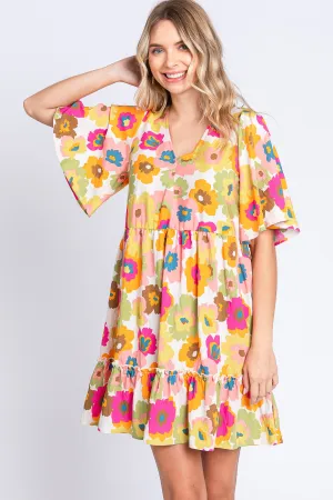 Floral Spring Babydoll Dress