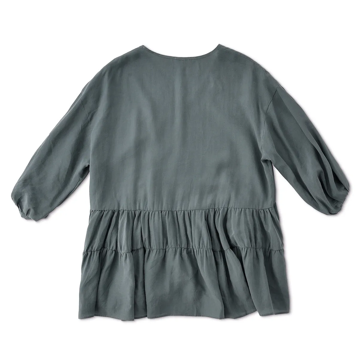 Flow TENCEL™ LUXE Puffed Sleeve Blouse