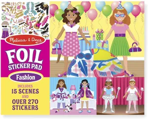 Foil Sticker Pad - Fashion