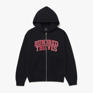 Foundations FW'24 Full Zip Hoodie - Black