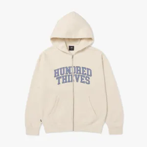 Foundations FW'24 Full Zip Hoodie - Cream