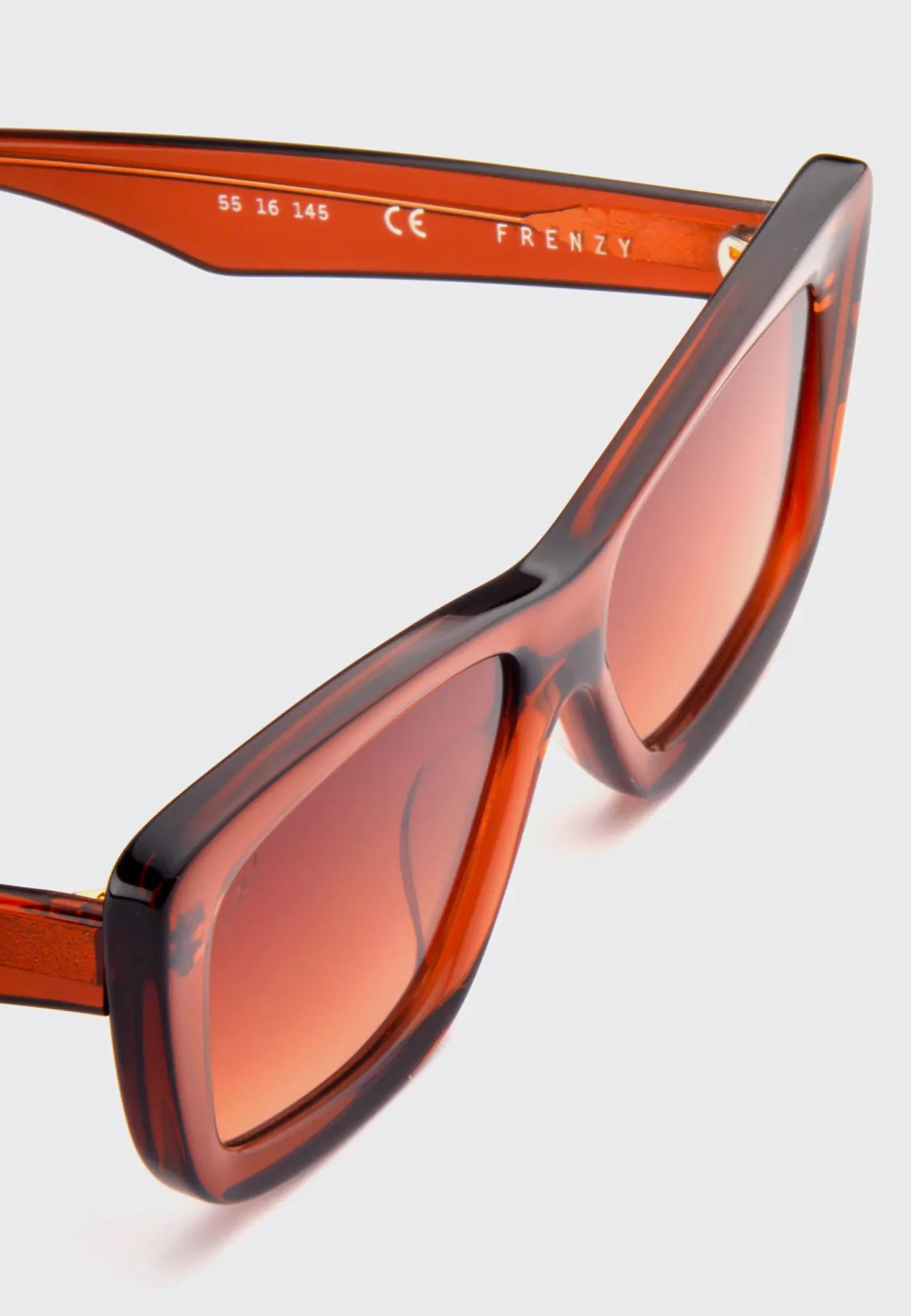 Frenzy Sunglasses - Bronze/Amber Lens