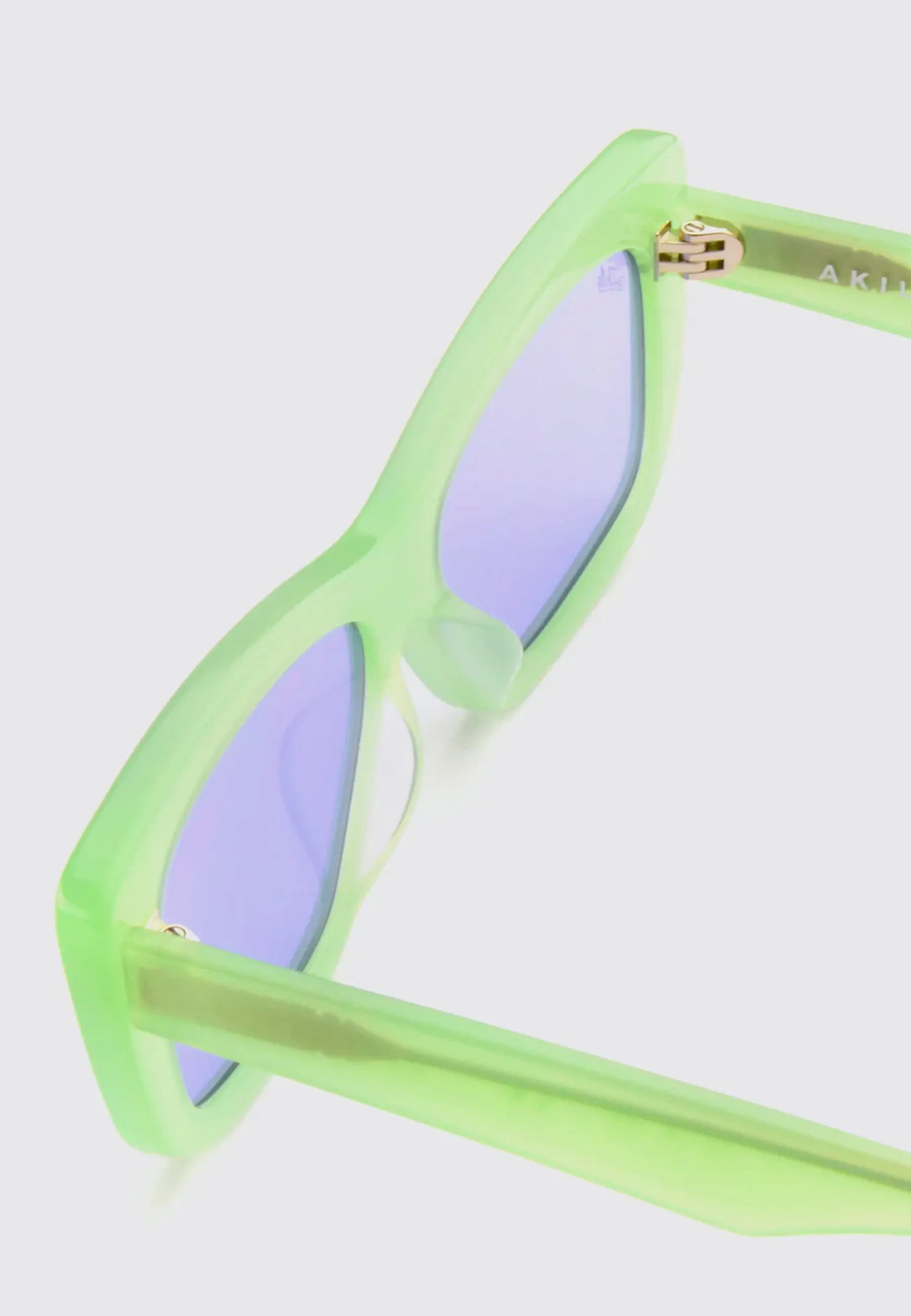 Frenzy Sunglasses - Jade/Violet Lens