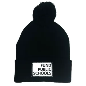 Fund Public Schools Winter Hat - Black