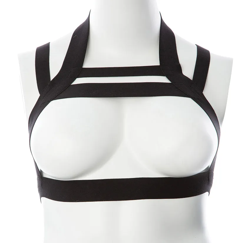 Gender Fluid Majesty Harness - S-L Black