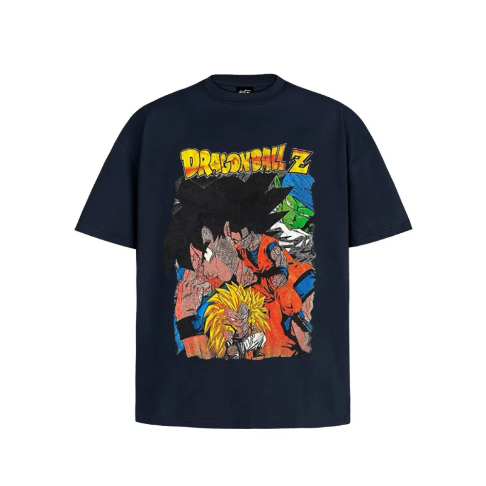 “Goku Retro Poster Style Print” T-shirt