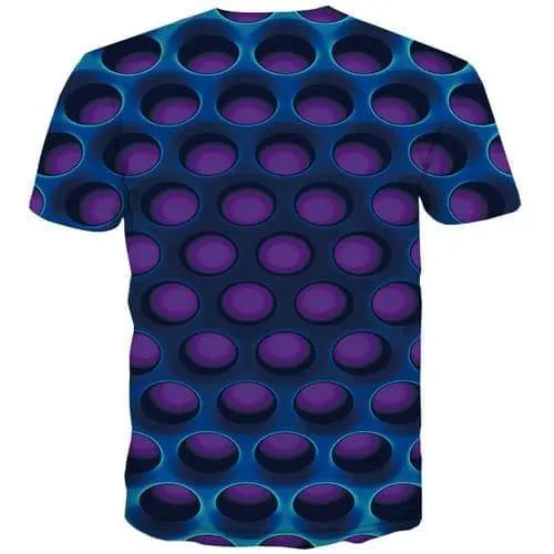 Graphic T shirts Men Circle Tshirt Anime Exaggeration 3d Tshirt Printed Round Tshirts Cool Casual Tshirts Casual Short Sleeve