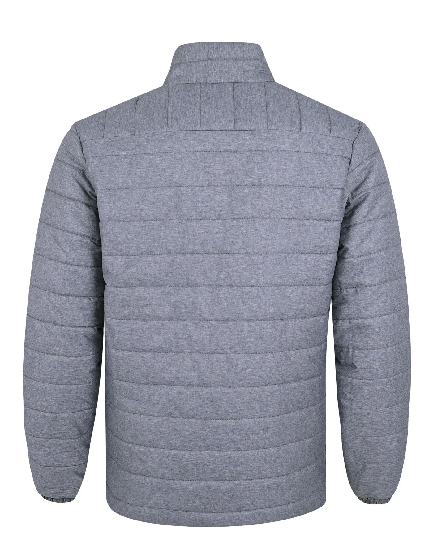 Grey Plain Puffer Jacket