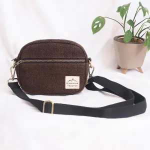 Hemp Sling Bag | Unisex | Brown