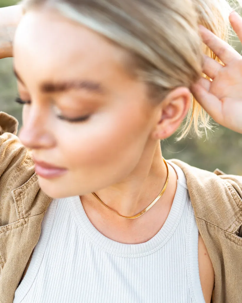 Herringbone Layering Necklace