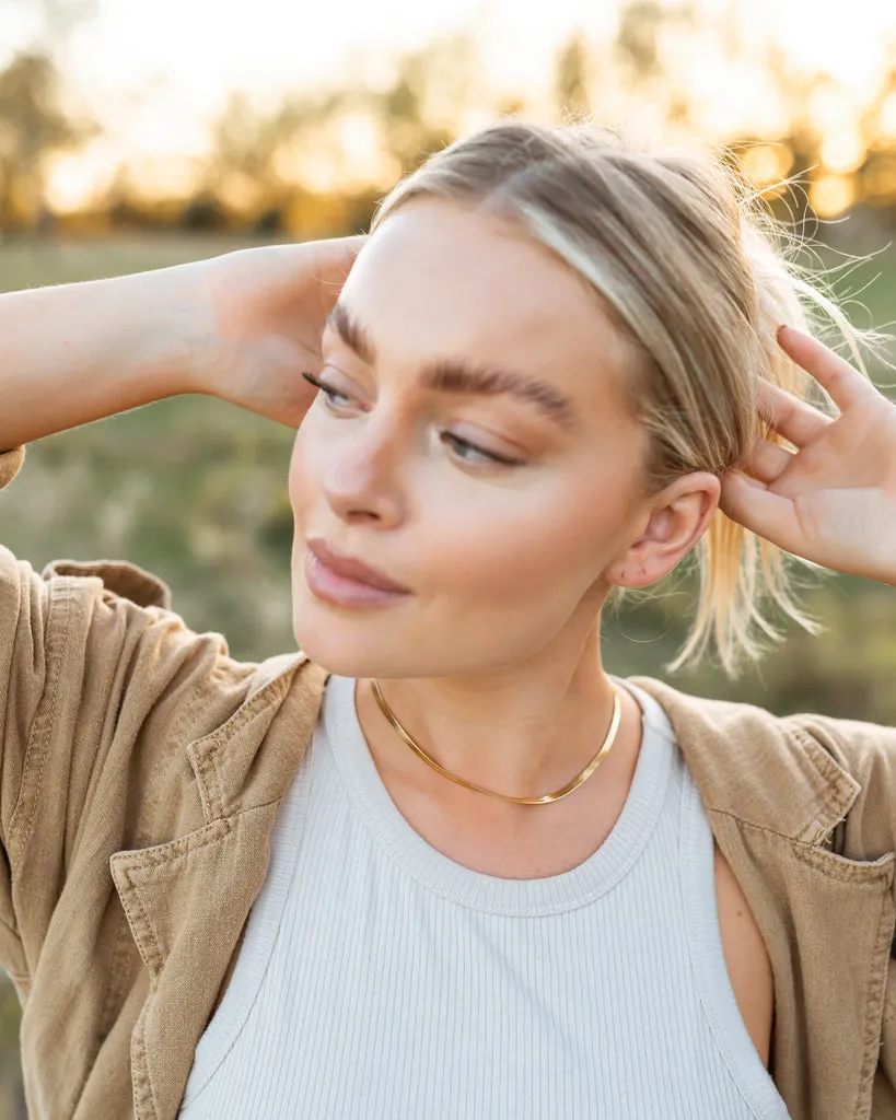 Herringbone Layering Necklace