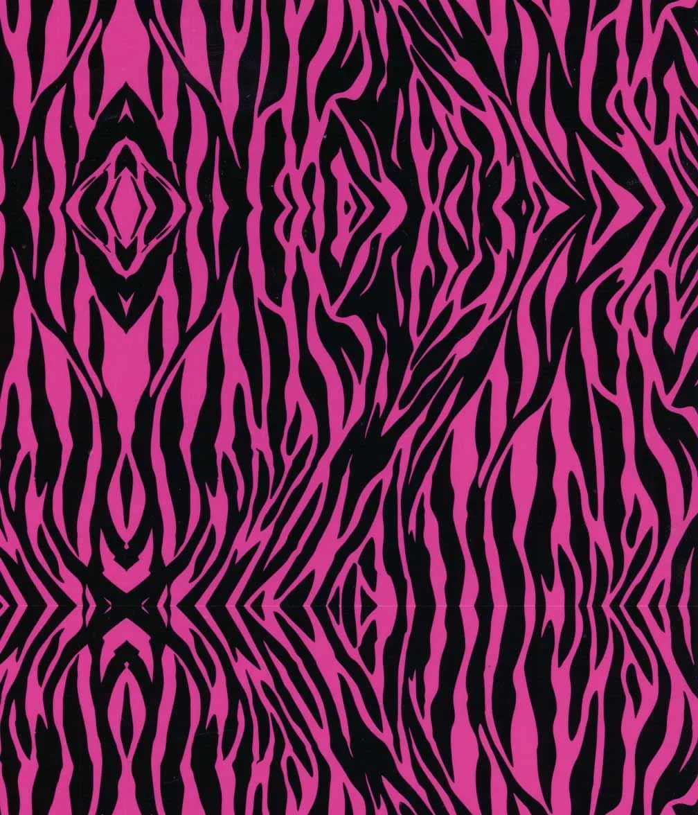 Hot Pink Zebra HTV